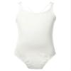 Freebily Kids Girls Double Straps Sleeveless Gymnastic Ballet Leotard Jumpsuit Athletic Dance Clothes Tank Tops Outfits Ivory A 8-10 Years view 4