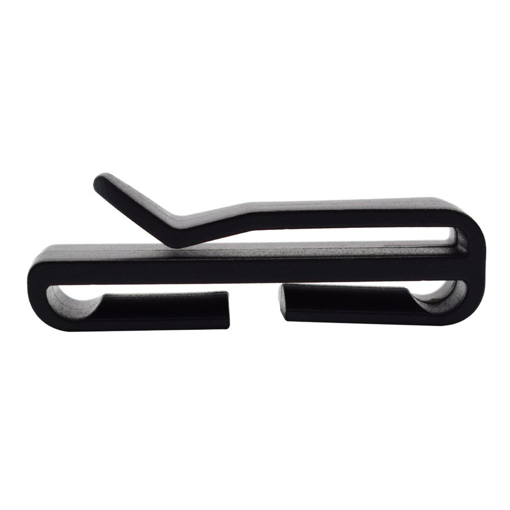 12pcs Webbing Ending Clip Adjust Keeper Buckle Connect Quick Slip Keeper for Molle Webbing Buckle Strap Belt Tactical Backpack Belt (1 1/2 inch (38mm))