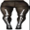 Skeleton Print Opaque Tights - Black/White - O/S view 3