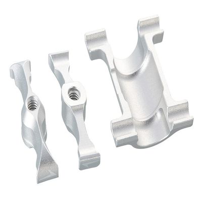 KCNC 683166 Pillar Parts, Carbon Rail Support Kit, 1.1 inches (27.2 mm), TI Prolite Yaw, Silver