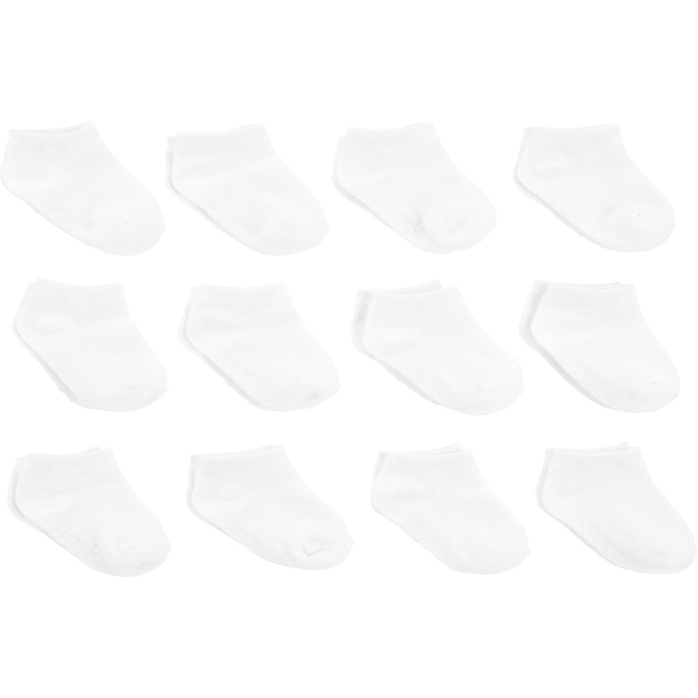 Simple Joys by Carter's Baby 12- Pack Sock Crew, white, 6-12 Months