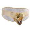 FEESHOW Mens 3D Wolf/Leopard Animal Print Bikini Briefs Funny Underwear Panties Brown Leopard Medium (Waistline 25.0-38.0") view 3