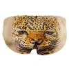 Freebily Men's Sexy 3D Wolf Leopard Panties Bulge Pouch Bikini Briefs Underwear Yellow Large (Waistline 27.5-39.0") view 2