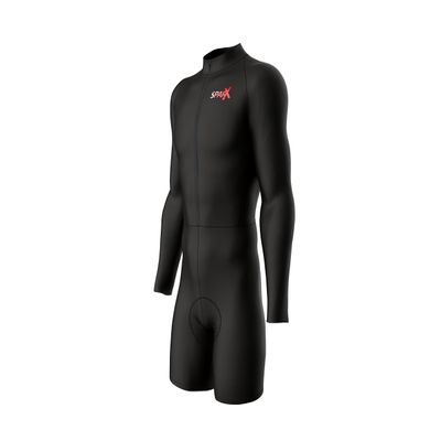 Sparx Long Sleeve Cycling Skinsuit Pro Team Bicycle Suit Bike Racing Suit Cycle Kit 3D Pad (2XL)