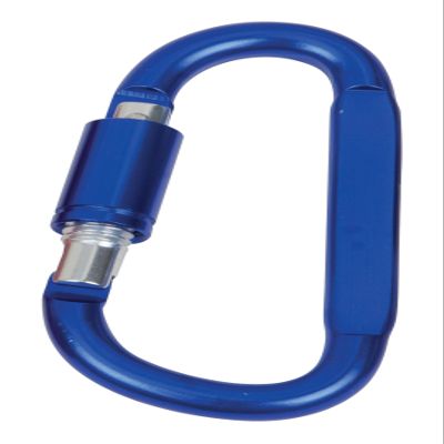 Performance Tool W3256 Lightweight Aluminum Carabiner with Spring-Loaded Gate for Quick and Secure Attachment of Gear and Equipment