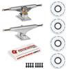 INDEPENDENT Skateboard Package 144 Trucks Ricta Clouds 52mm 92a Wheels ABEC 5 view 1