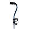 Blue Jay An Elite Healthcare Brand Hold My Drink Universal Beverage Holder with Non-Slip Strip for All Mobility Equipment | Easy to Install Holds Beverages with Flexible Cup Holder | Black view 4