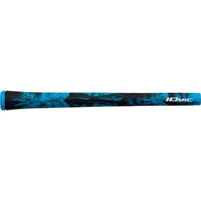 Iomic Grip Art Grip Sticky Black Army 2.3 M60 with Backline Textured Golf Club Grip
