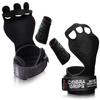 Cross Training Grips Best Gymnastics Grips Keep Your Hands Free from Blisters & Callouses Pullups Weight Lifting Chin Ups (Large 5.0"-5.50", Green Nubuck Leather) view 1