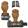Cross Training Grips Best Gymnastics Grips Keep Your Hands Free from Blisters & Callouses Pullups Weight Lifting Chin Ups (Large 5.0"-5.50", Brown Nubuck Leather) view 3