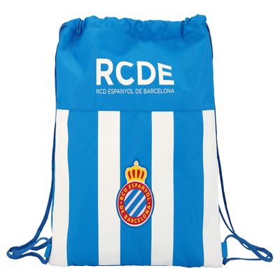 R.C.D. Espanyol Drawstring Bag, Blue (Azul Y Blanco), 40cm/15.75"