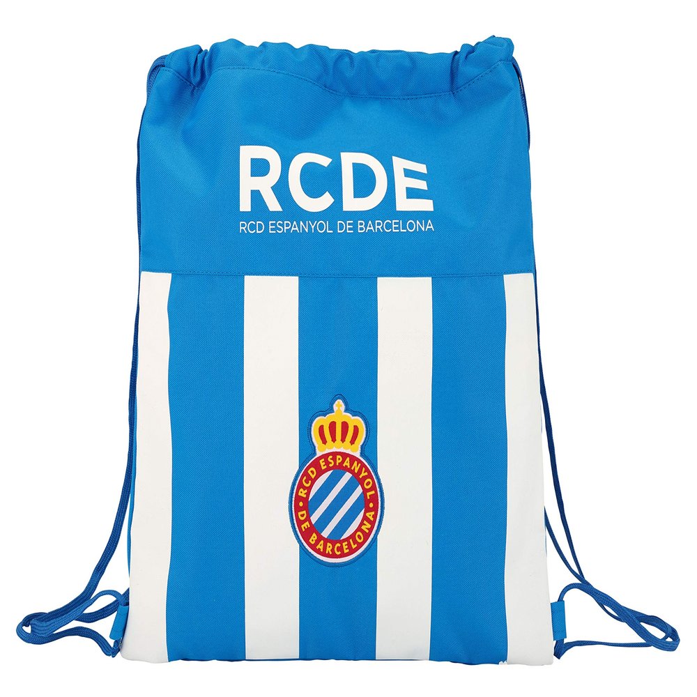 R.C.D. Espanyol Drawstring Bag, Blue (Azul Y Blanco), 40cm/15.75"