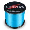 Dorisea Extreme Braid 100% Pe Blue Braided Fishing Line 109Yards-2187Yards 6-550Lb Test Fishing Wire Fishing String Incredible Superline Zero Stretch (1000m/1093Yards 50lb/0.36mm) view 2