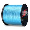 Dorisea Extreme Braid 100% Pe Blue Braided Fishing Line 109Yards-2187Yards 6-550Lb Test Fishing Wire Fishing String Incredible Superline Zero Stretch (1000m/1093Yards 50lb/0.36mm) view 3