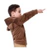 Stesti Winter Jacket for Toddler Boys Fur Soft Fleece Jacket Winter Coat for Baby Boy (4T, Brown) view 1