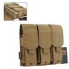 EXCELLENT ELITE SPANKER Tactical Molle Single/Double/Triple Mag Pouch for M4 M14 M16 AR15 AR10 G36 Magazine Holds 2 Mags(Coyote Brown) view 1