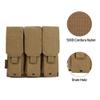 EXCELLENT ELITE SPANKER Tactical Molle Single/Double/Triple Mag Pouch for M4 M14 M16 AR15 AR10 G36 Magazine Holds 2 Mags(Coyote Brown) view 3