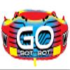 WOW Sports Go Bot 1 2 or 3 Person Inflatable Towable Cockpit Tube for Boating, 18-1050 view 2