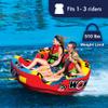 WOW Sports Go Bot 1 2 or 3 Person Inflatable Towable Cockpit Tube for Boating, 18-1050 view 3