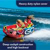 WOW Sports Go Bot 1 2 or 3 Person Inflatable Towable Cockpit Tube for Boating, 18-1050 view 4
