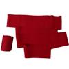 warreplica WINIGAS Viking Leg Wraps RED Color 96 Inch  Authentic Wool Leggings for Medieval Reenactment, Historical Costumes, LARP, Outdoor, Hiking, Durable, Easy to Wear, Viking Replica Item view 3
