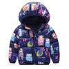 Winter Jacket for Girls Printed Cotton Coat Winter Jacket for Girls (24M, Navy) view 1