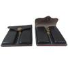 warreplica WWII US .45 Double Magazine Pouch Dark Brown Leather x 2 Pieces - Reproduction view 3