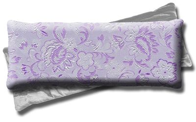 Candi Andi Handmade Luxe Serenity Eye Pillow - All-Natural Flaxseed - Unscented  Weighted Eye Mask for Yoga, Meditation, Hot & Cold Therapy - Lovely Lilac - TEP-LL