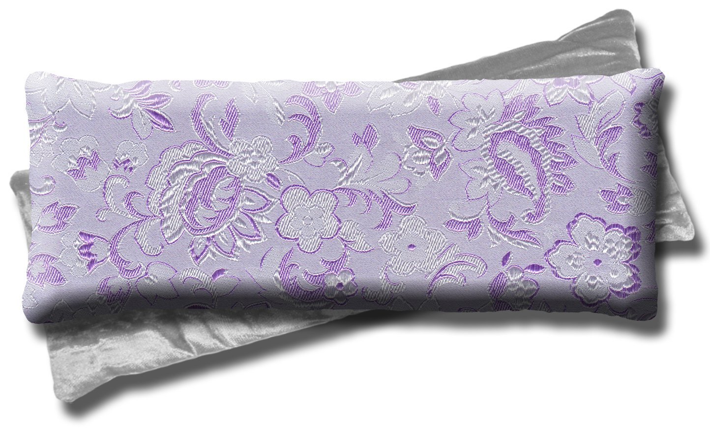 Candi Andi Handmade Luxe Serenity Eye Pillow - All-Natural Flaxseed - Unscented  Weighted Eye Mask for Yoga, Meditation, Hot & Cold Therapy - Lovely Lilac - TEP-LL