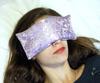 Candi Andi Handmade Luxe Serenity Eye Pillow - All-Natural Flaxseed - Unscented  Weighted Eye Mask for Yoga, Meditation, Hot & Cold Therapy - Lovely Lilac - TEP-LL view 2