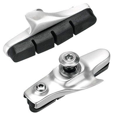 UC ROAD CRTG BRAKE PADS SILVR; ALLOY HOLDER w/BK PAD INSERT