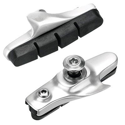 UC ROAD CRTG BRAKE PADS SILVR; ALLOY HOLDER w/BK PAD INSERT