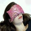 Candi Andi Handmade Luxe Serenity Eye Pillow - All-Natural Flaxseed - Unscented  Weighted Eye Mask for Yoga, Meditation, Hot & Cold Therapy - Pinkalicious - TEP-PI view 1