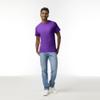 Gildan Adult Ultra Cotton T-Shirt, Style G2000, Multipack, Purple (2-Pack), 2X-Large view 3