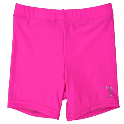 Sookie Active Premium Micro Nylon Spandex Youth Shorts (Youth 12-14) HOT Pink