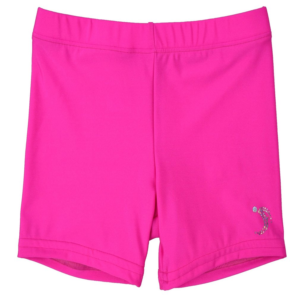 Sookie Active Premium Micro Nylon Spandex Youth Shorts (Youth 12-14) HOT Pink