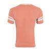 Augusta Sportswear Men's Sleeve Stripe Jersey, Coral/White, Medium view 3
