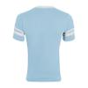 Augusta Sportswear Men's Sleeve Stripe Jersey, Aqua/White, Medium view 3