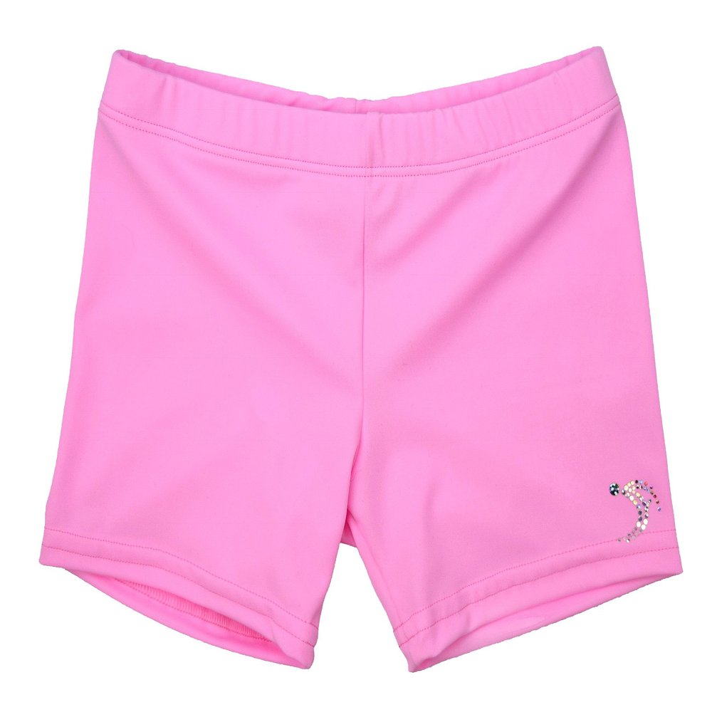 Sookie Active Premium Micro Nylon Spandex Youth Shorts (Youth 2-4) Light Pink