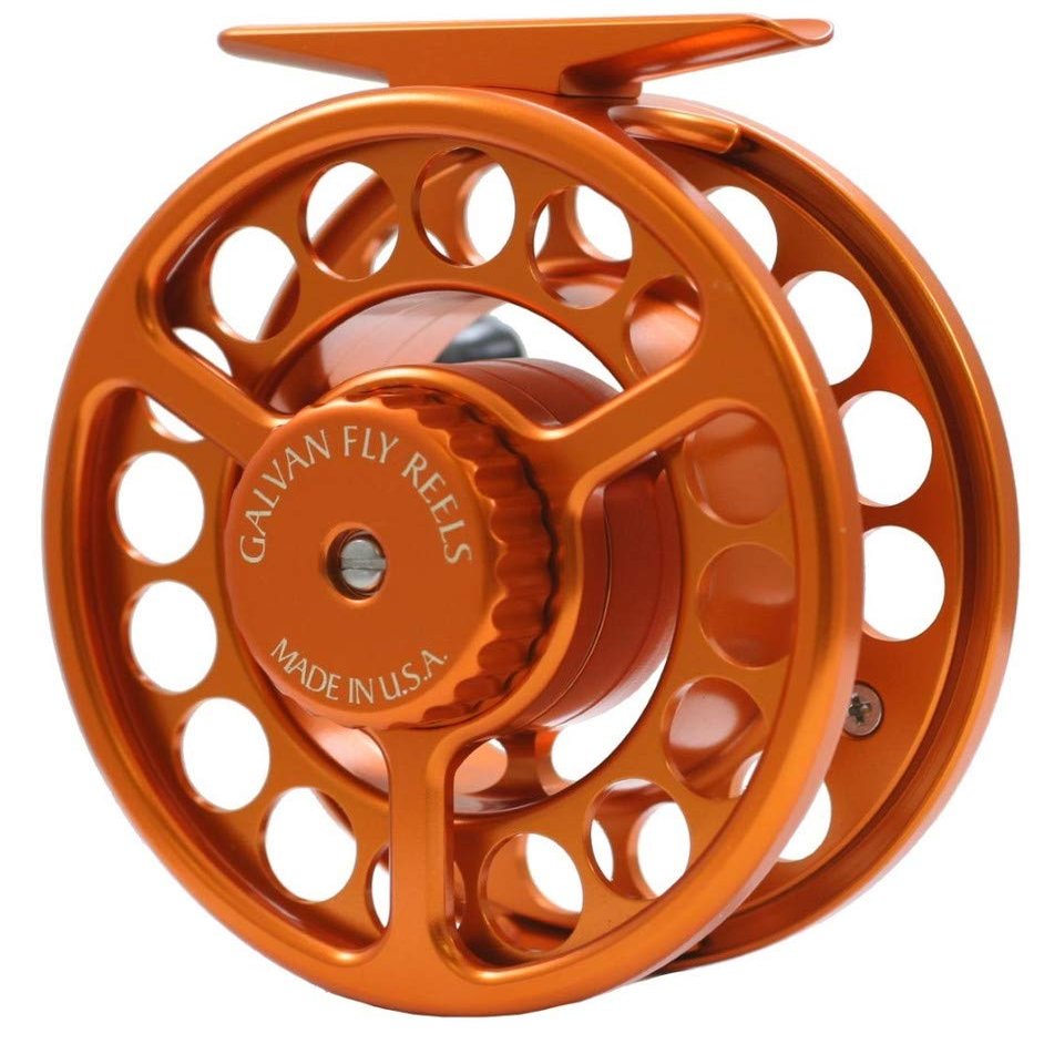 Galvan Rush Light Reel (Burnt Orange, 8)
