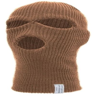 TOP HEADWEAR 3-Hole Winter Ski Mask - Khaki