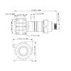 Amarine Made 12V Self-priming RV Macerator Pump RV Mount Macerator Waste Water Pump 45 LPM 12GPM Boat Marine view 3