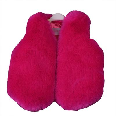 benetia Girls Fur Vest Faux Fur Size 7 8