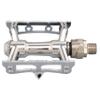 MKS (Mikashima Seisakusho) Bicycle Pedal, Sylvan Track Next Ezy Superior (Sylvan Truck Next Easy Superior) Silver view 2