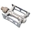 MKS (Mikashima Seisakusho) Bicycle Pedal, Sylvan Track Next Ezy Superior (Sylvan Truck Next Easy Superior) Silver view 3