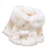 Baby Girl Winter Warm Cape Toddler Coat Cloak Jacket Fur Outerwear Clothes 0-3Y (6-9 Months, White) view 1