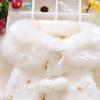 Baby Girl Winter Warm Cape Toddler Coat Cloak Jacket Fur Outerwear Clothes 0-3Y (6-9 Months, White) view 2