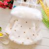 Baby Girl Winter Warm Cape Toddler Coat Cloak Jacket Fur Outerwear Clothes 0-3Y (6-9 Months, White) view 3