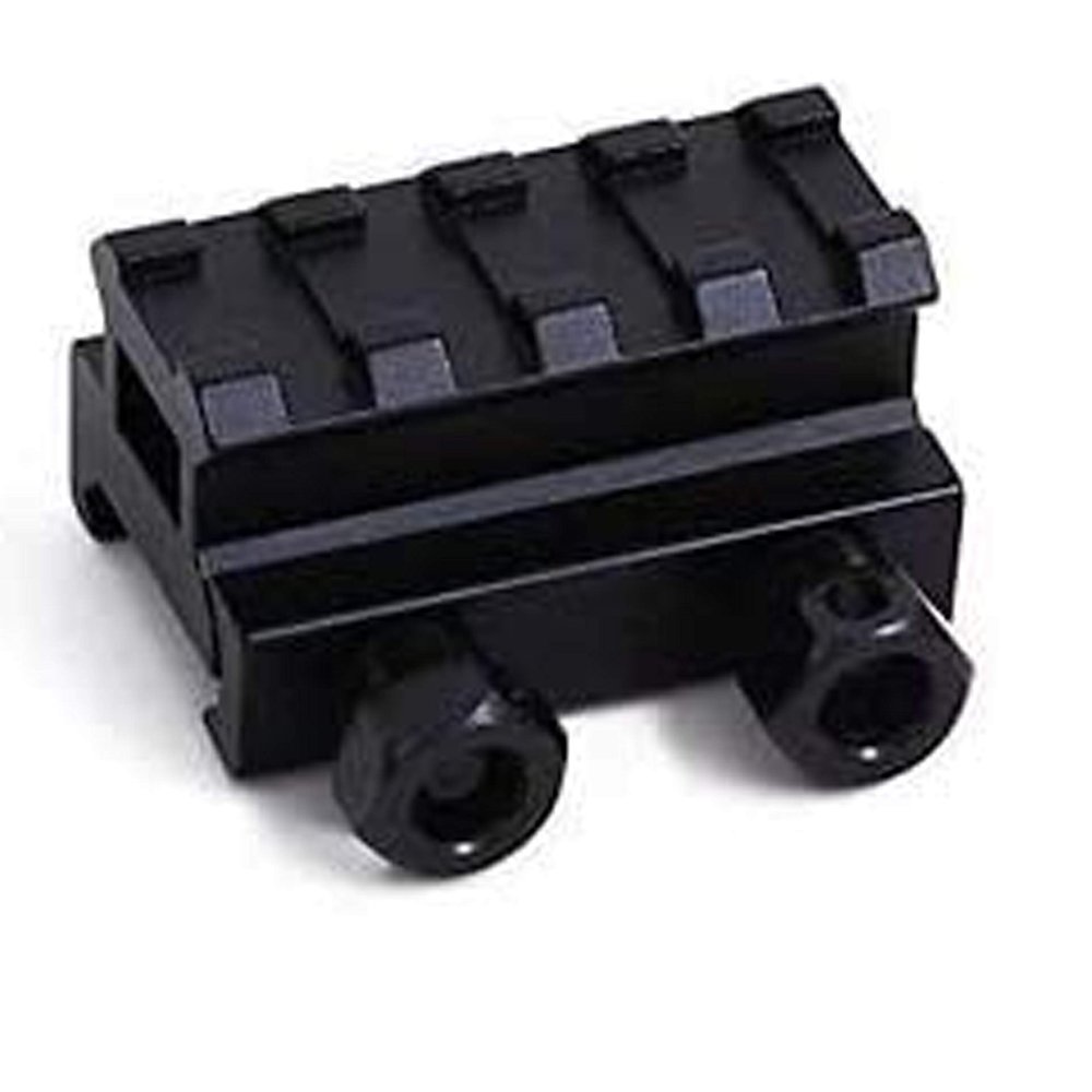 Gotical 3/4" Riser 4-Slot Low See-Thru Riser Weaver Picatinny Rail Scope Mount Rail (1 Piece)