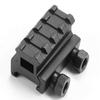 Gotical 3/4" Riser 4-Slot Low See-Thru Riser Weaver Picatinny Rail Scope Mount Rail (1 Piece) view 3